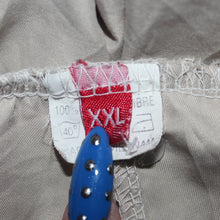 Load image into Gallery viewer, VDMH beige stripped cargo capri (XL)
