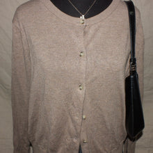 Load image into Gallery viewer, Brown button up cardigan (S)
