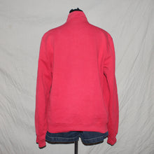 Load image into Gallery viewer, Adidas embroidered red zip jacket (M)
