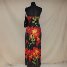 Load image into Gallery viewer, Hawaiian flower pattern tube long dress (L)
