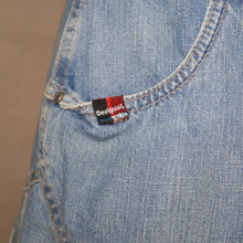 Load image into Gallery viewer, Desigual ruffled denim long skirt (W36)
