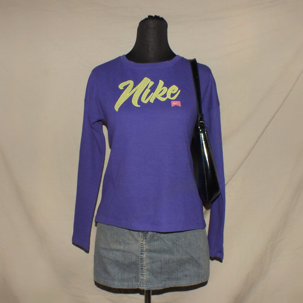 Vintage Nike purple long sleeves (S)