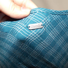 Load image into Gallery viewer, Ghanda blue gingham long dress (XS)
