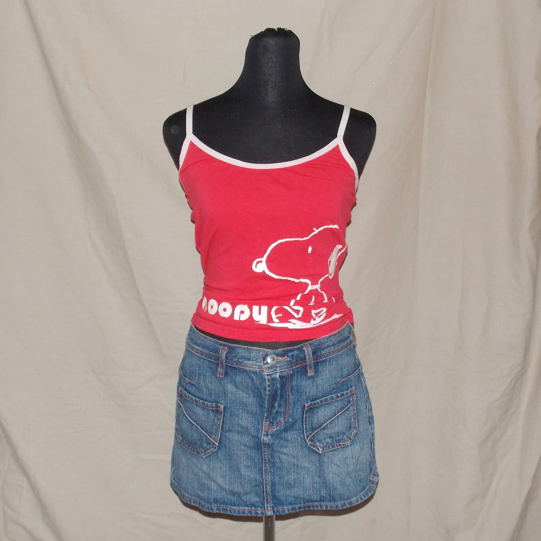 DNM denim mini skirt (W27)