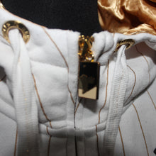 Load image into Gallery viewer, Vintage Yankees stripped gold plated zipped up hoodie (XXL)
