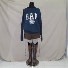 Load image into Gallery viewer, Gap graphic blue sweater (M)
