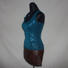 Load image into Gallery viewer, Greenish blue sequence tank (S)
