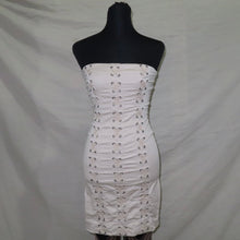 Load image into Gallery viewer, Blanco beige bandage dress (XS)
