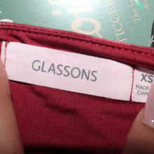 Load image into Gallery viewer, Glassons floral cowl halter top (S)
