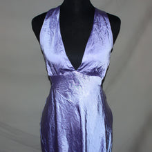 Load image into Gallery viewer, Purple asymmetrical cut long dress (M/L)
