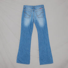 Load image into Gallery viewer, Bedazzled flared low-waisted jeans (W29)
