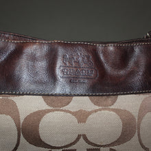 Load image into Gallery viewer, Vintage Coach Zoe hobo signature monogram shoulder bag
