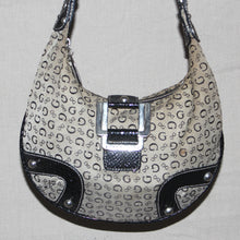 Load image into Gallery viewer, Vintage Guess monogram buckle shoulder bag
