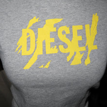 Load image into Gallery viewer, Diesel graphic gray tee (XS)
