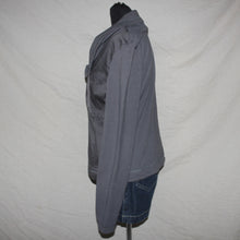 Load image into Gallery viewer, Graphic asymmetrical double zipped long sleeves (M)
