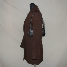 Load image into Gallery viewer, MNG brown buttoned blazer midi dress (S)
