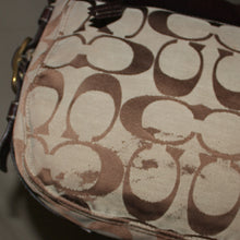 Load image into Gallery viewer, Vintage Coach Zoe hobo signature monogram shoulder bag
