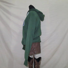 Load image into Gallery viewer, Gap green zipped hoodie (M)
