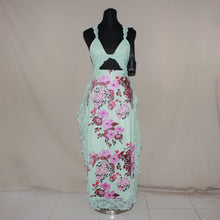 Load image into Gallery viewer, Black ruched bubble midi dress (S)
