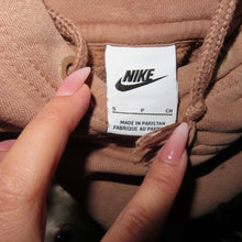 Load image into Gallery viewer, Nike brown logo hoodie (M)
