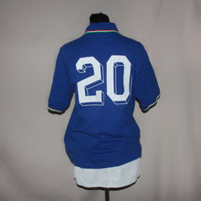 Load image into Gallery viewer, Adidas Italia collared top (L)
