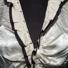 Load image into Gallery viewer, Review Australia satin type ruffled top (M)
