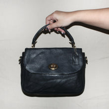Load image into Gallery viewer, Coach marie top handle satchels pebble leather bag
