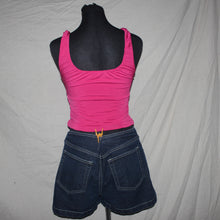 Load image into Gallery viewer, Glassons hot pink ruched top
