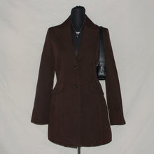 Load image into Gallery viewer, MNG brown buttoned blazer midi dress (S)
