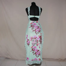 Load image into Gallery viewer, Black ruched bubble midi dress (S)
