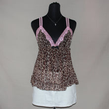 Load image into Gallery viewer, Cheetah print tank (S/M)
