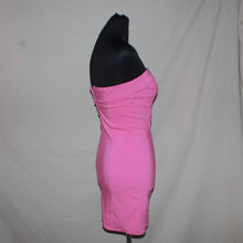 Load image into Gallery viewer, Glassons pink tube mini dress (XS)
