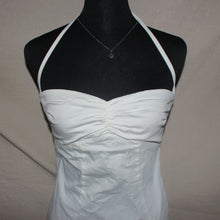 Load image into Gallery viewer, Patrizia Pepe white halter midi dress (XS)
