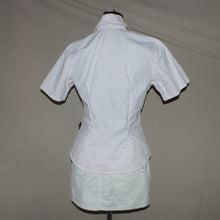 Load image into Gallery viewer, Davian pinkish white button snap top (S/M)
