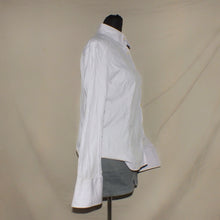 Load image into Gallery viewer, Vintage Burberry lilac stripped wide sleeve button up (M)

