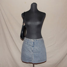 Load image into Gallery viewer, Faded Glory denim midi skirt (W28)
