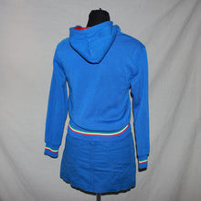 Load image into Gallery viewer, Italia stitched blue zip up (XS)
