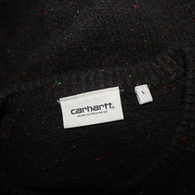 Load image into Gallery viewer, Carhartt black flecked wool  sweater (S)
