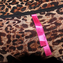 Load image into Gallery viewer, Cheetah print mesh top (S)
