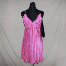 Load image into Gallery viewer, Pink midi slip dress (S/M)
