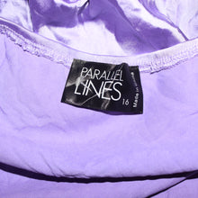 Load image into Gallery viewer, Purple asymmetrical cut long dress (M/L)
