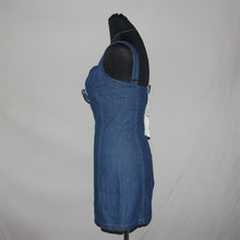 Load image into Gallery viewer, Pepper Mayo rosalia denim mini dress (XS)
