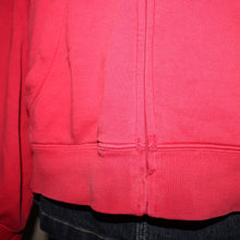 Load image into Gallery viewer, Adidas embroidered red zip jacket (M)

