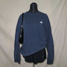 Load image into Gallery viewer, Adidas navy blue sweater (L)
