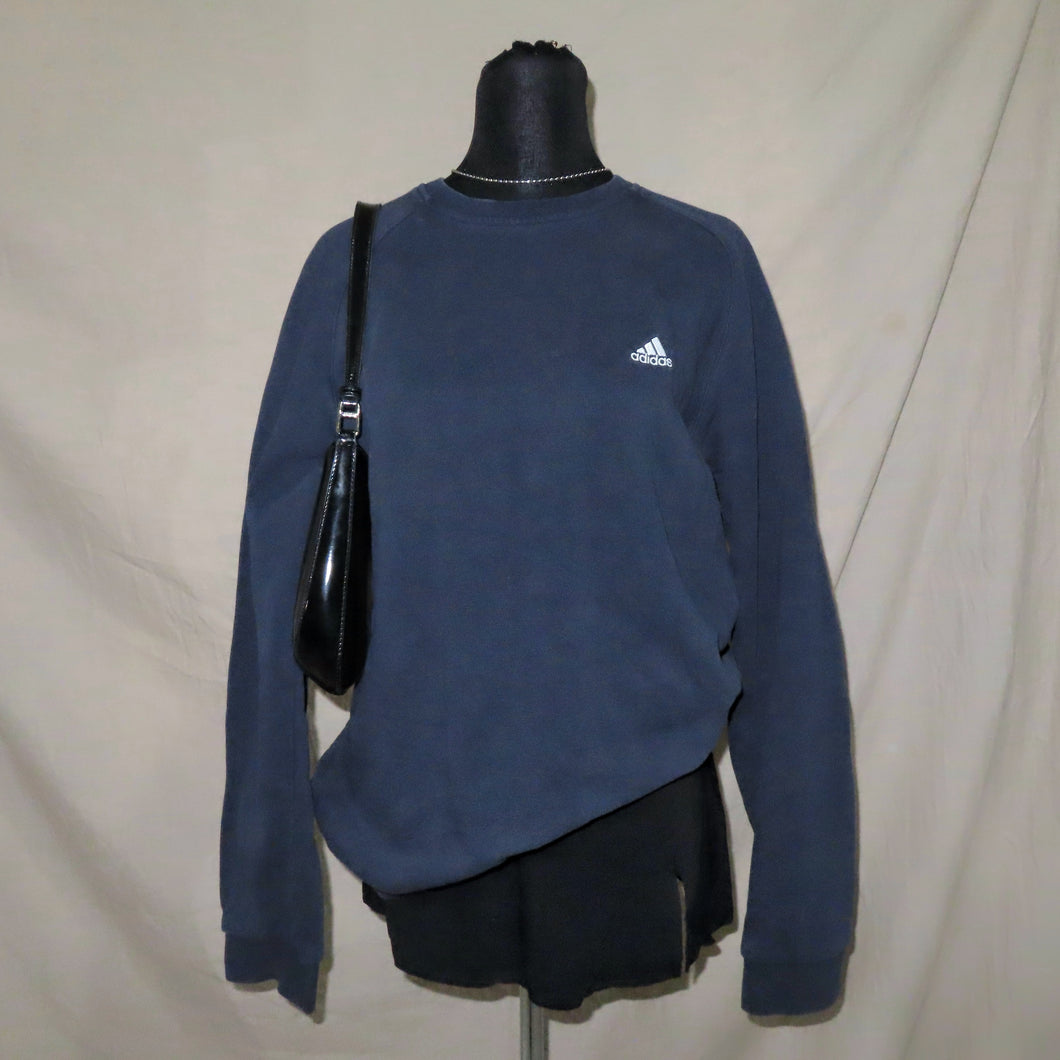 Adidas navy blue sweater (L)