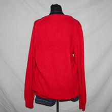 Load image into Gallery viewer, Polo Sport red v-cut sweater (L)
