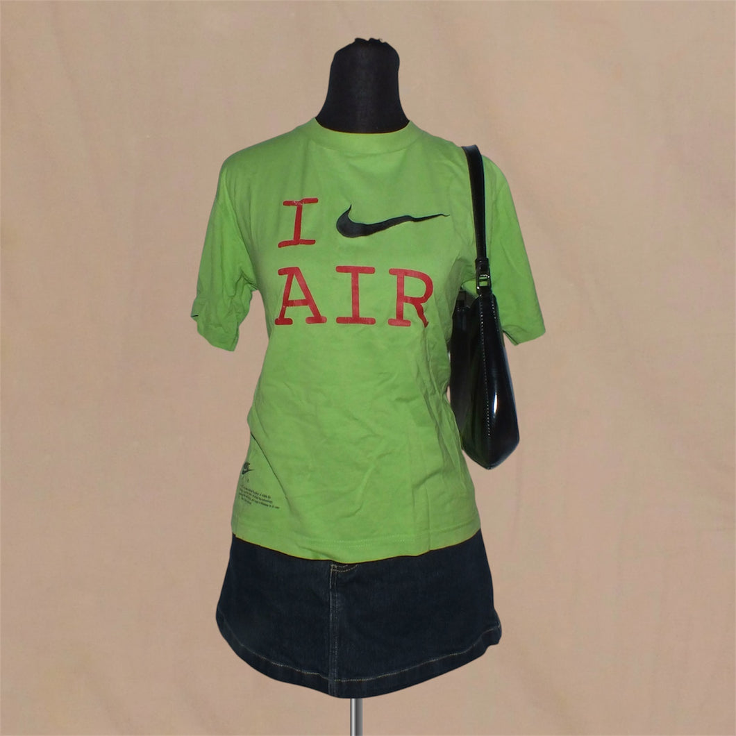 Vintage Nike graphic green tee (S)