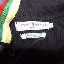 Load image into Gallery viewer, Tommy Hilfiger multi-colored stripped long sleeves (M)
