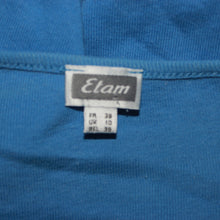 Load image into Gallery viewer, Asymmetrical patterned blue top (S)
