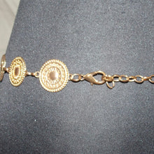 Load image into Gallery viewer, Bronze patterned boho patterned belt
